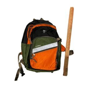 LL Bean Green Orange Black 31L Backpack